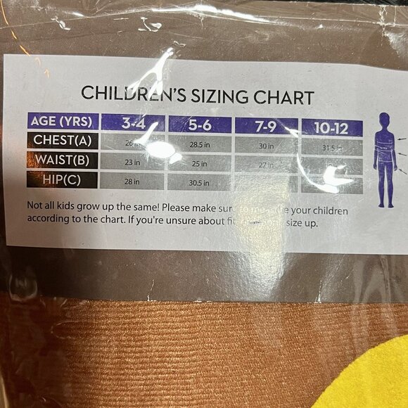 Hauntlooks Kids Frank Hot Dog Halloween Costume Unisex Funny Bodysuit Sausage - Picture 7 of 7